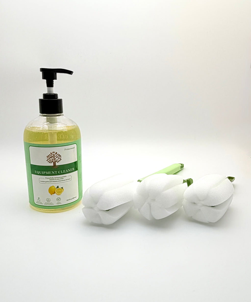 Equipment cleaning package + 2 heads included