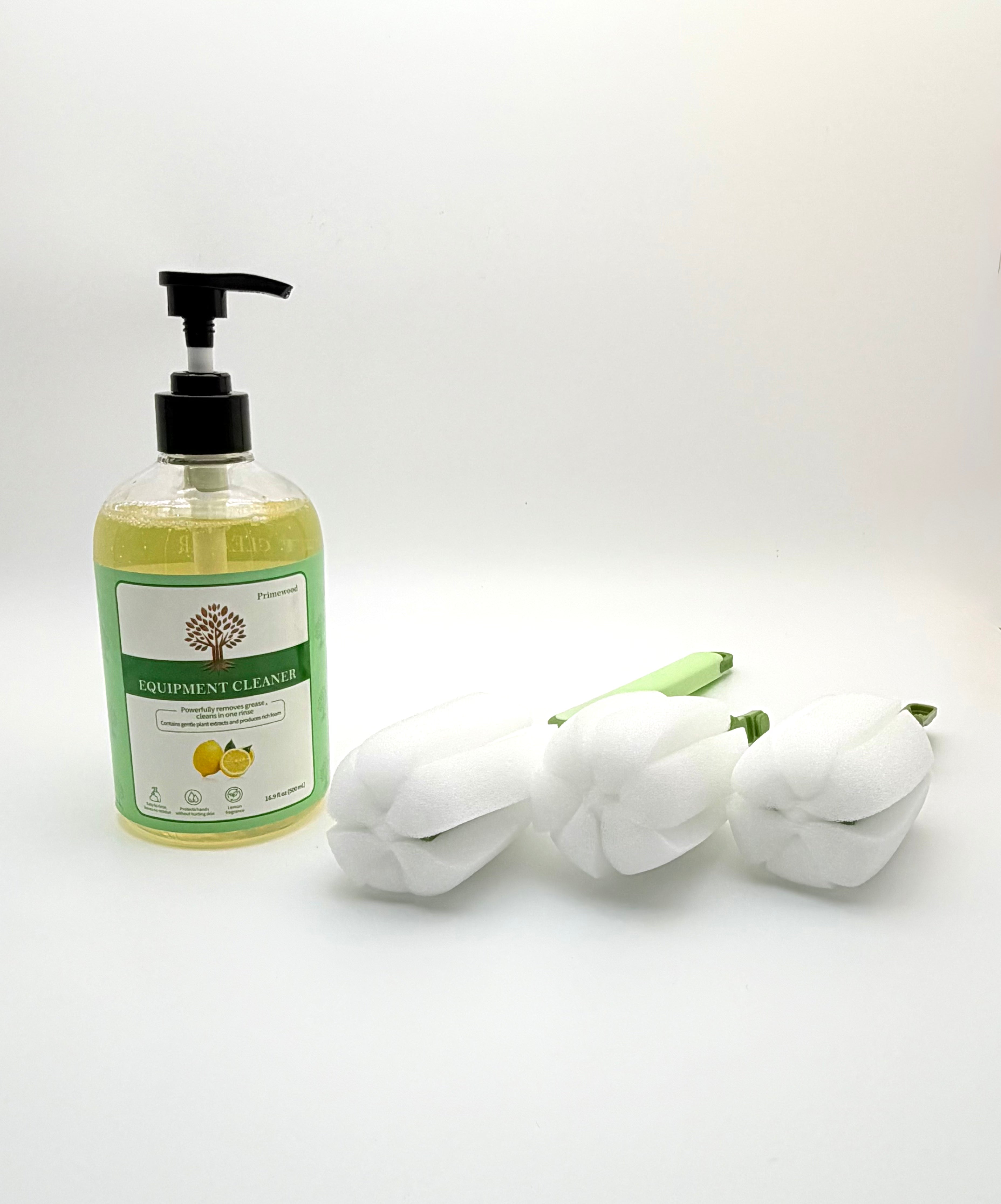 Equipment cleaning package + 2 heads included