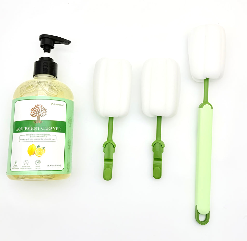 Equipment cleaning package + 2 heads included